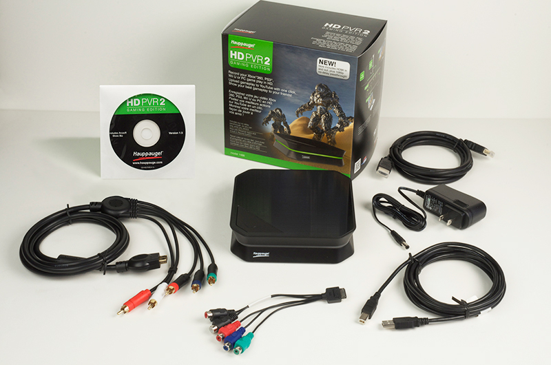 HD PVR 2 Gaming Edition package contents
